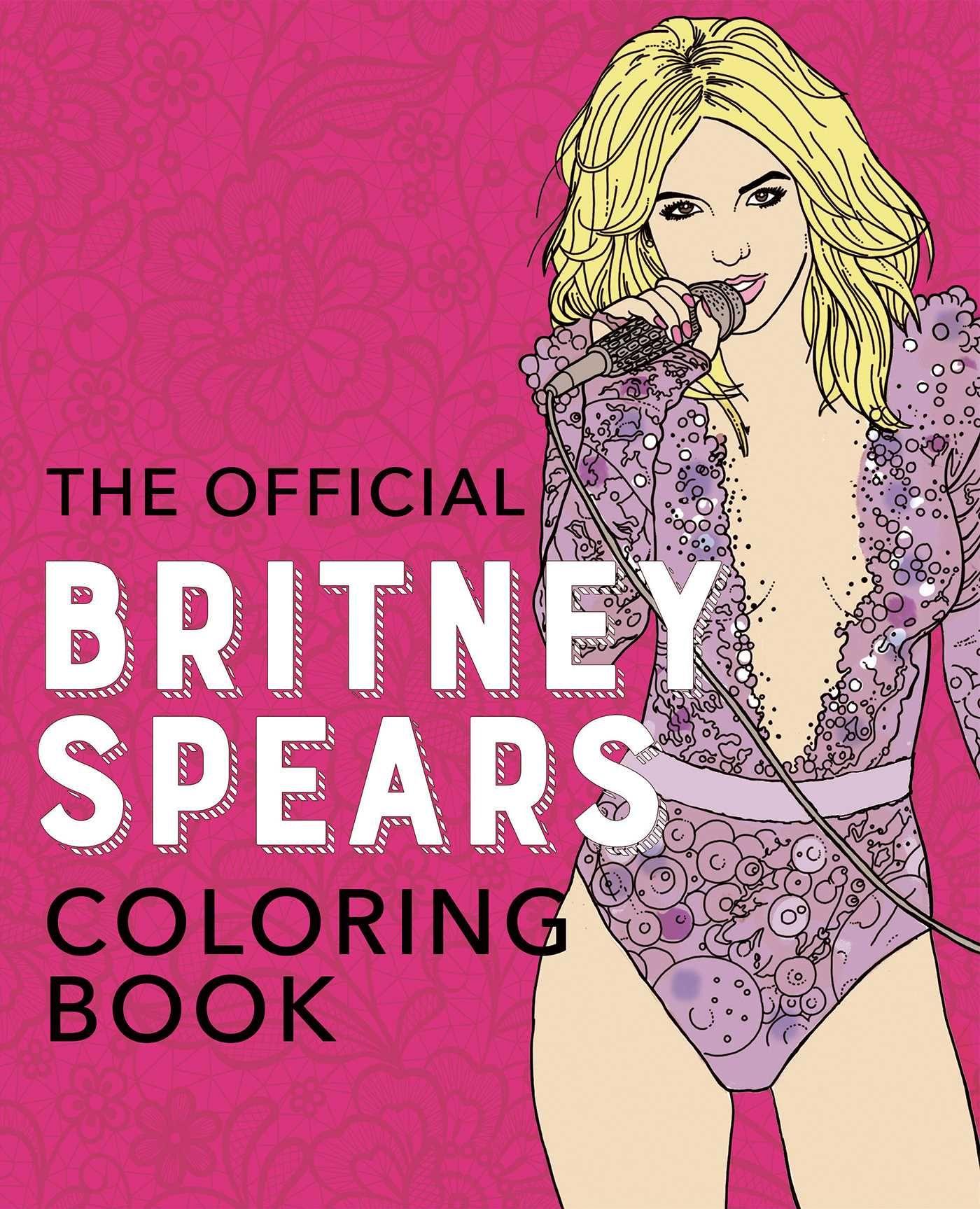 Vorderes Coverbild The Official Britney Spears Coloring Book