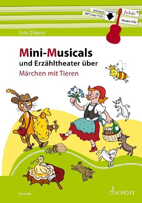 Vorderes Coverbild Mini-Musicals und Erzähltheater über Märchen mit Tieren