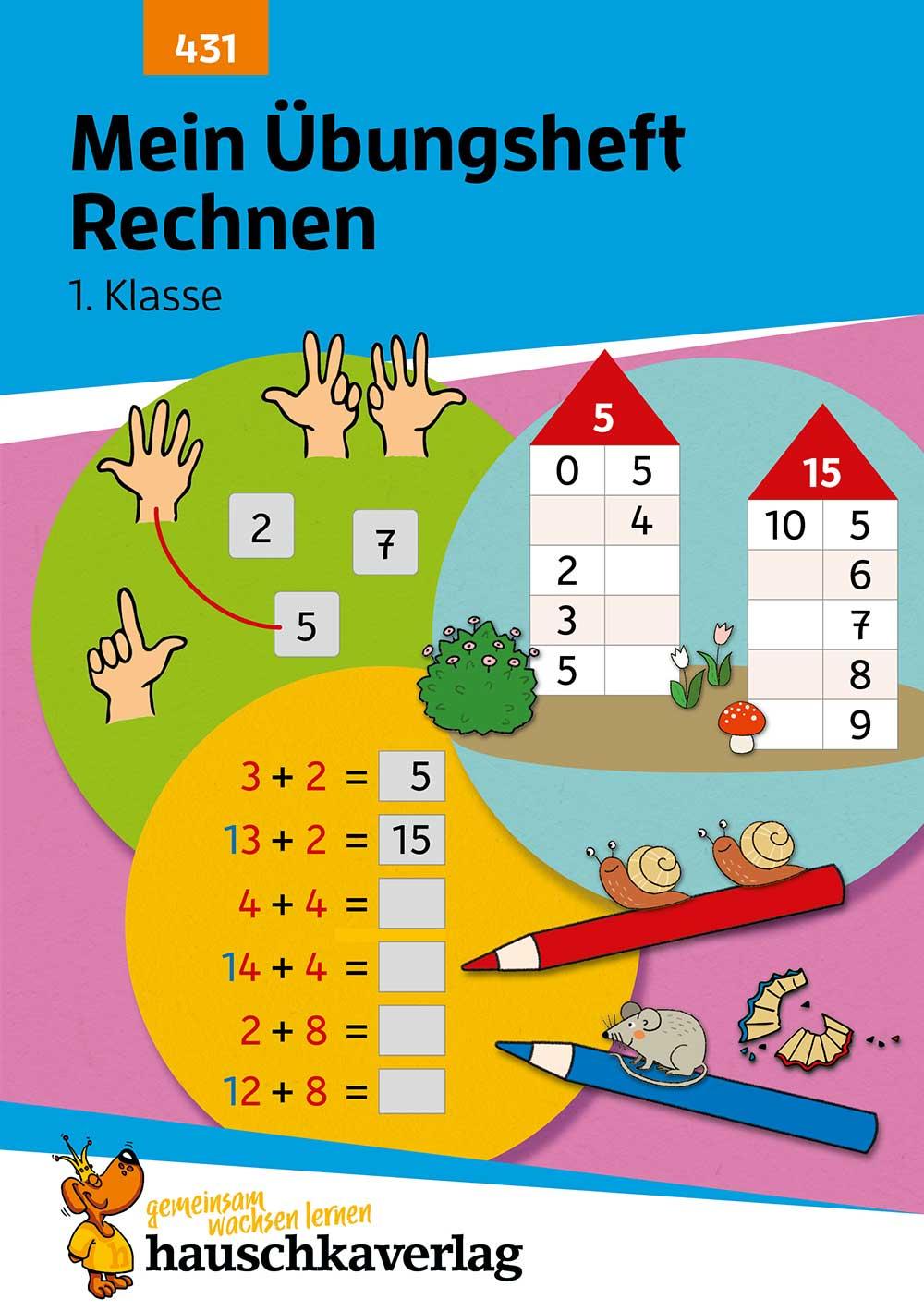 Vorderes Coverbild Mein Übungsheft Rechnen lernen 1. Klasse