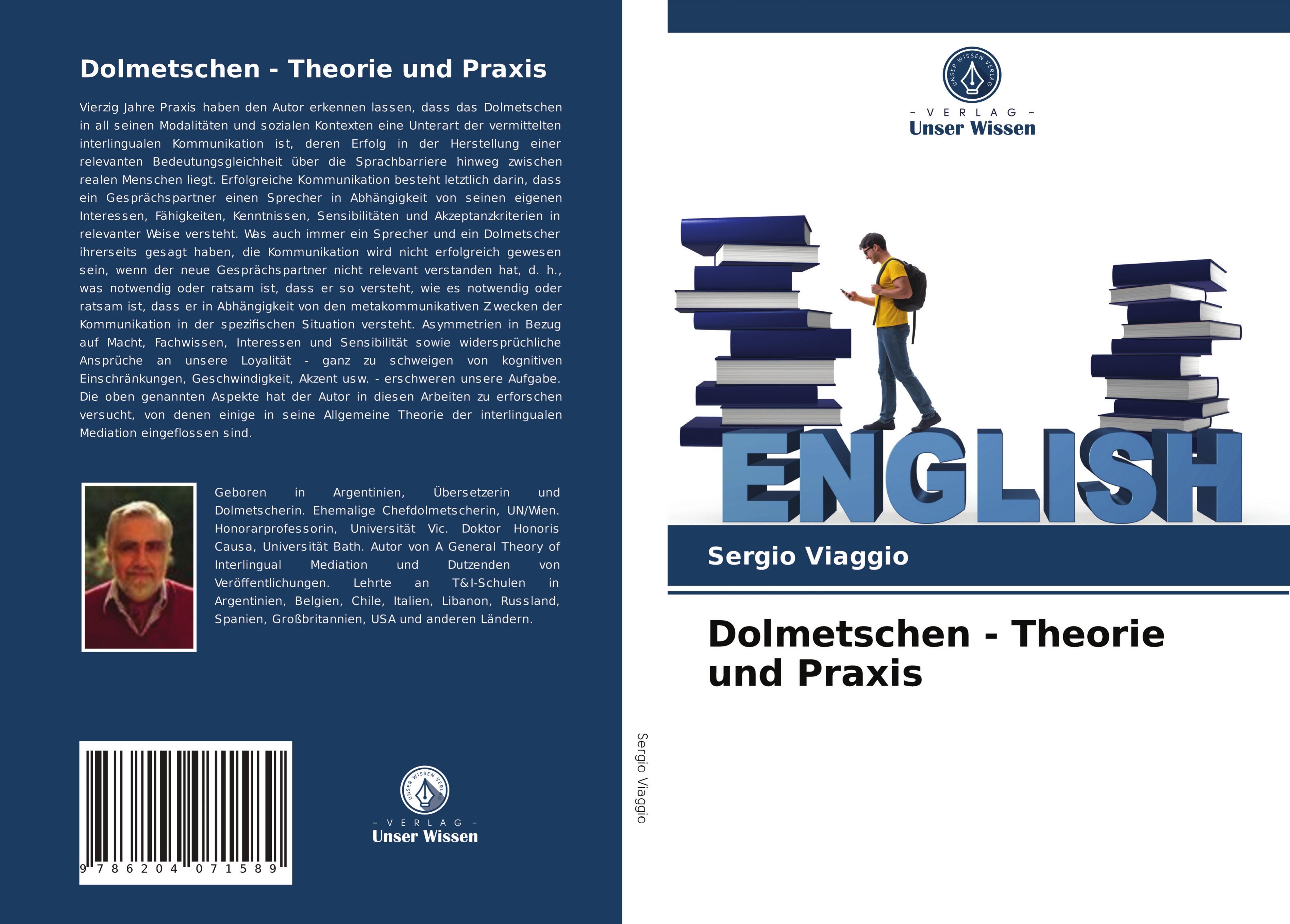 Vorderes Coverbild Dolmetschen - Theorie und Praxis