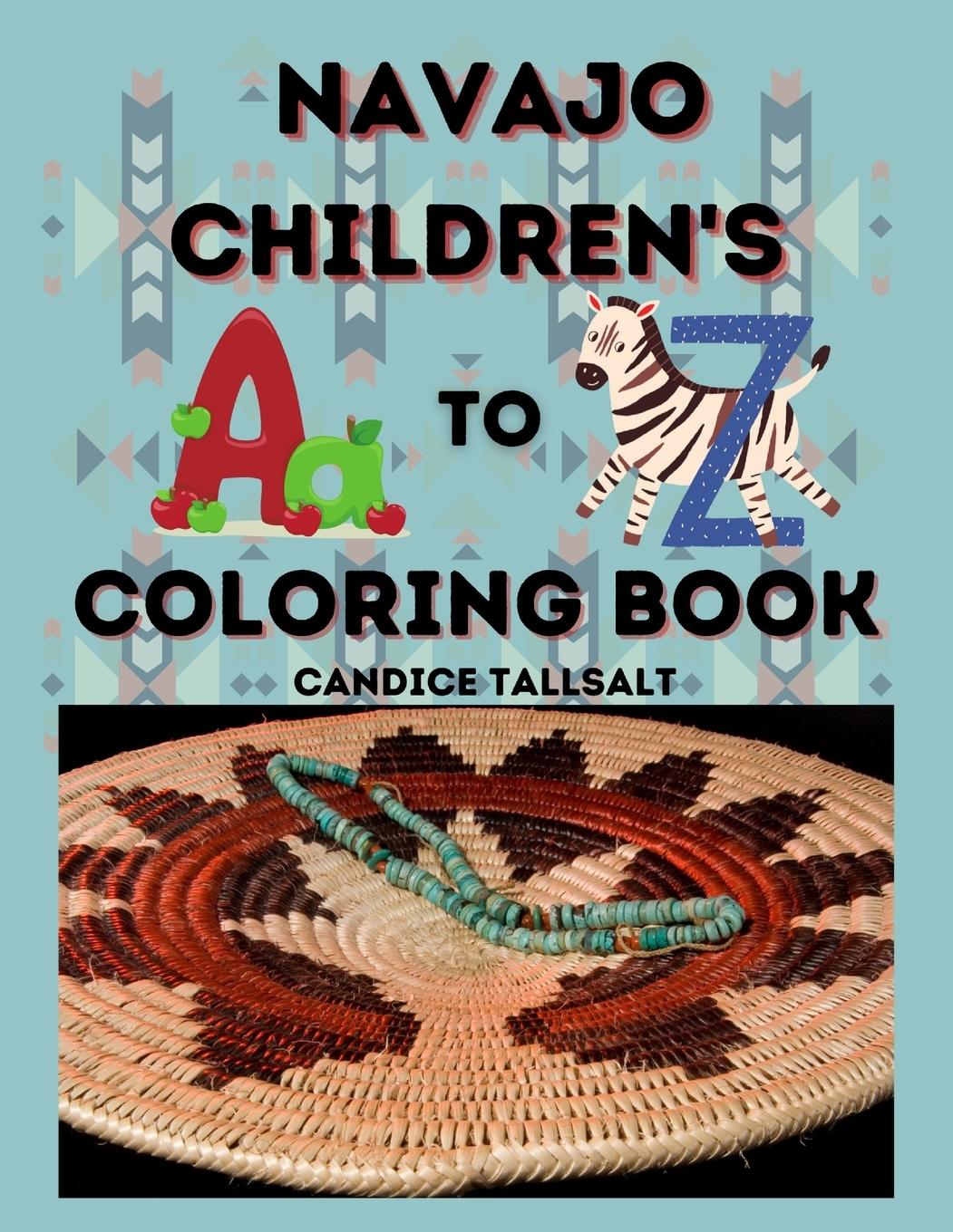 Vorderes Coverbild Navajo Children's A to Z Coloring Book