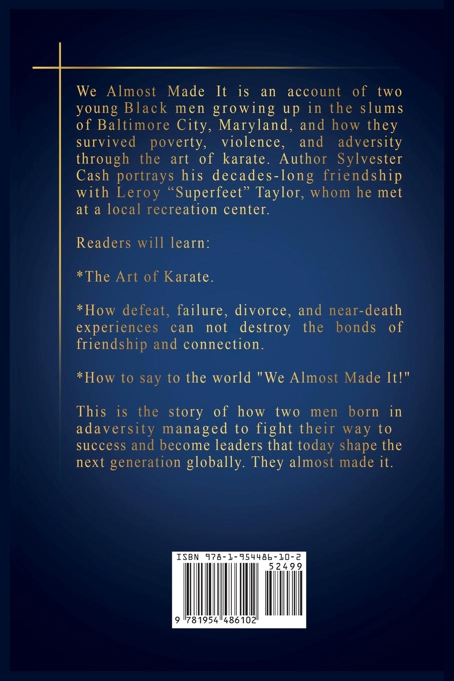 Rückseitencover We Almost Made It