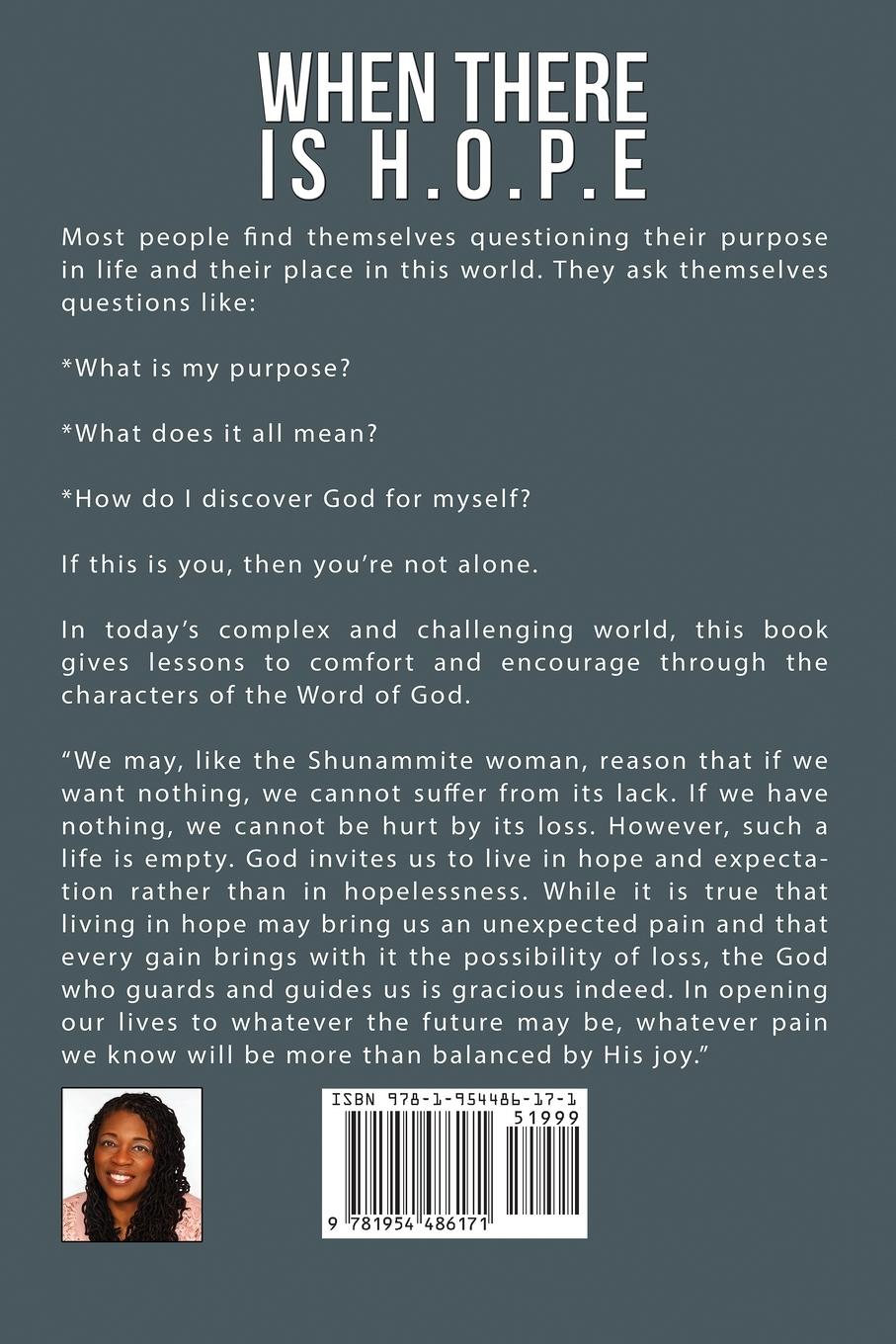 Rückseitencover When There is H.O.P.E