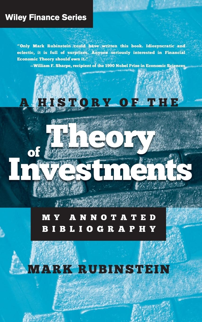 Vorderes Coverbild A History of the Theory of Investments
