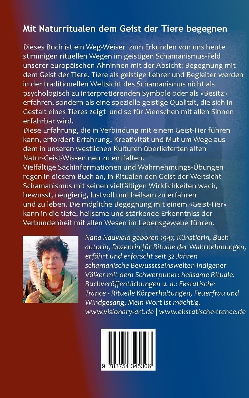 Rückseitencover Schamanische Rituale der Wahrnehmung