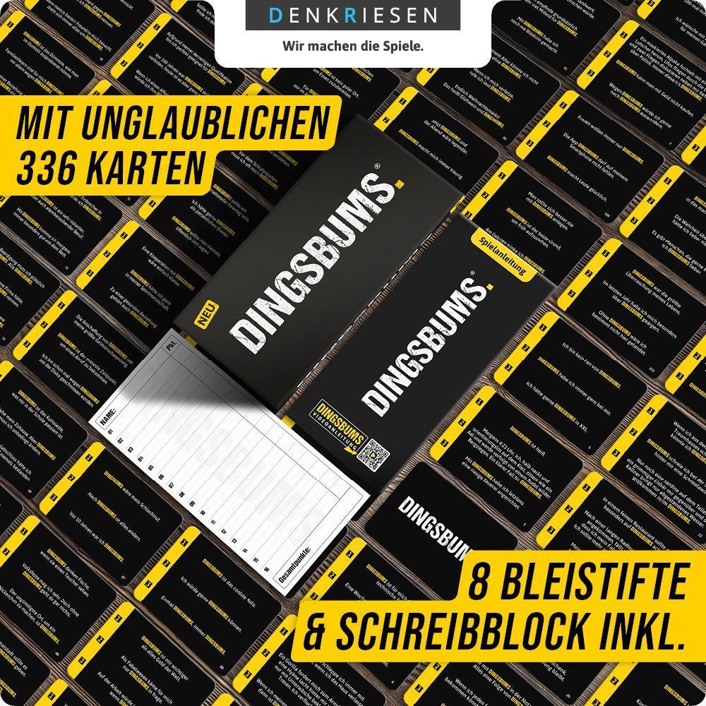 Beispielinhalt (Bild) PARTYFIEBER - DINGSBUMS® "Das grundverkehrte Partyspiel"