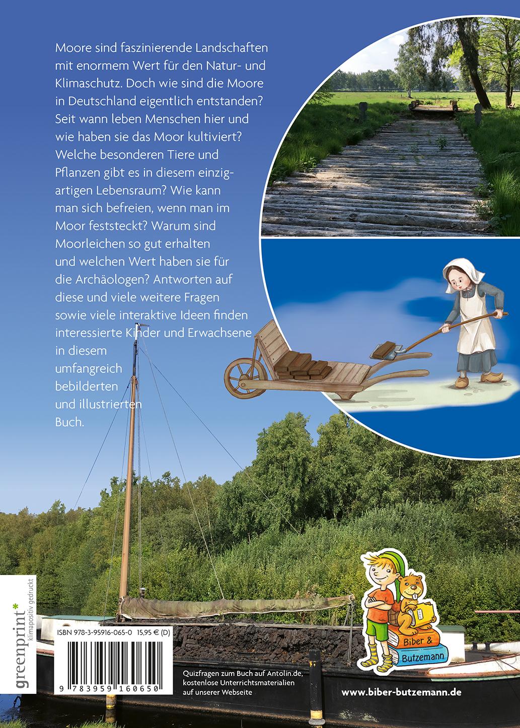 Rückseitencover Moore in Deutschland - Schatzkisten der Natur