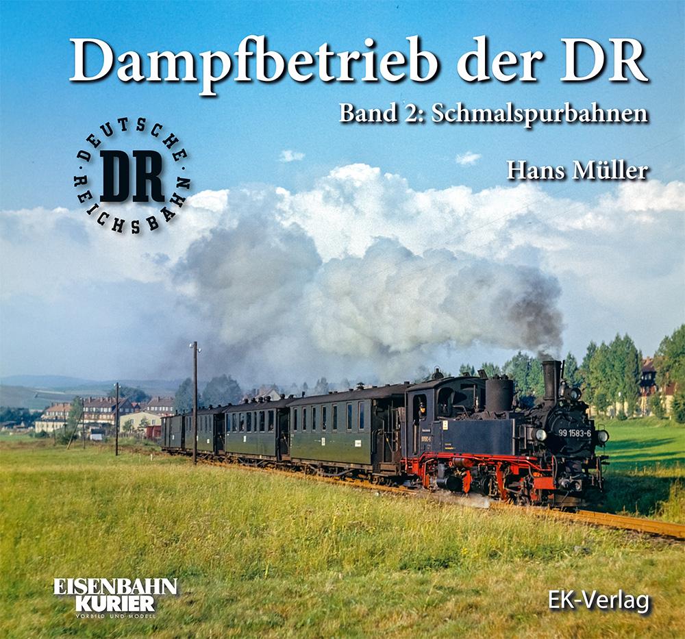 Vorderes Coverbild Dampfbetrieb der DR - Band 2