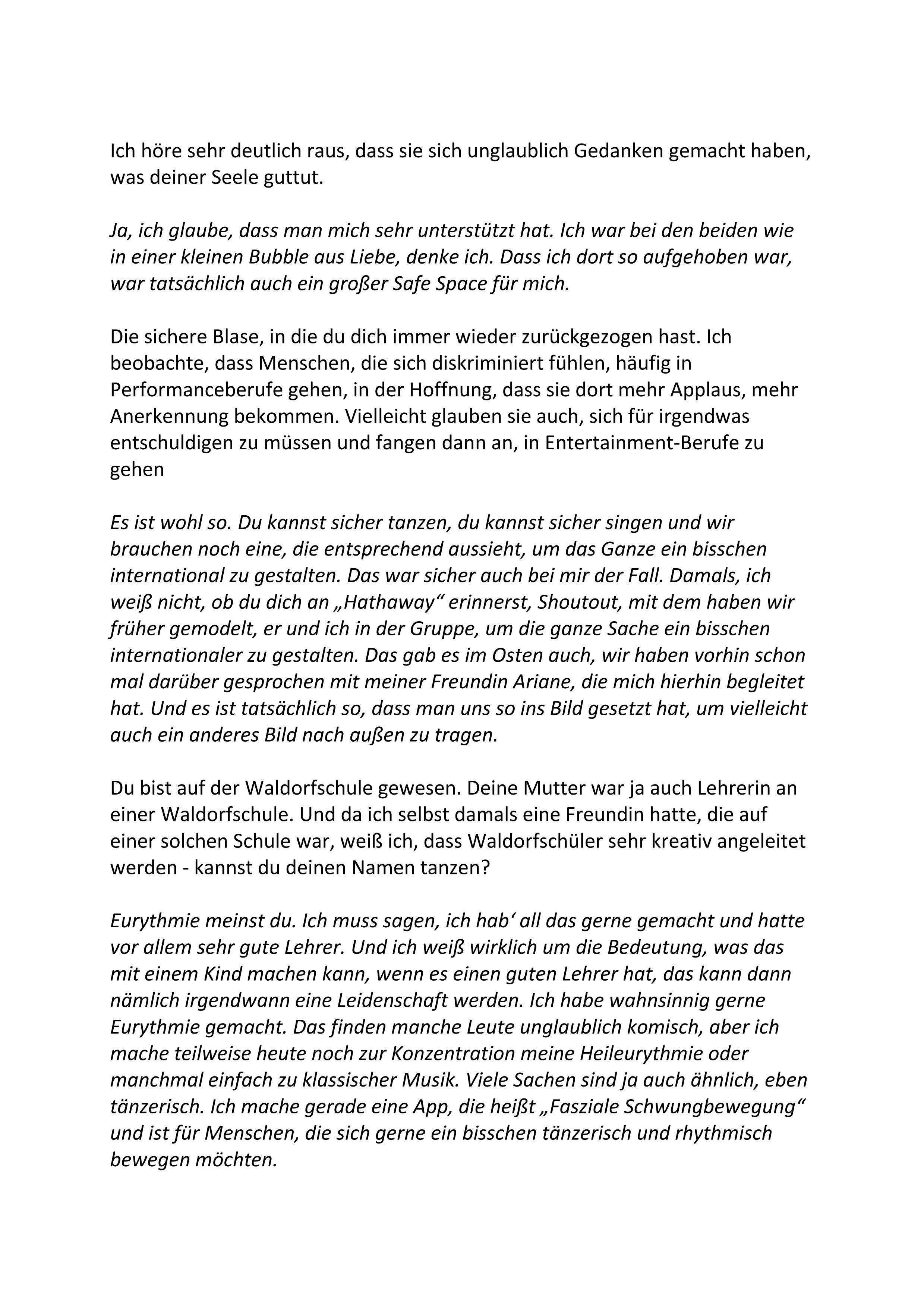 Beispielinhalt (Bild) Zehn Frauen