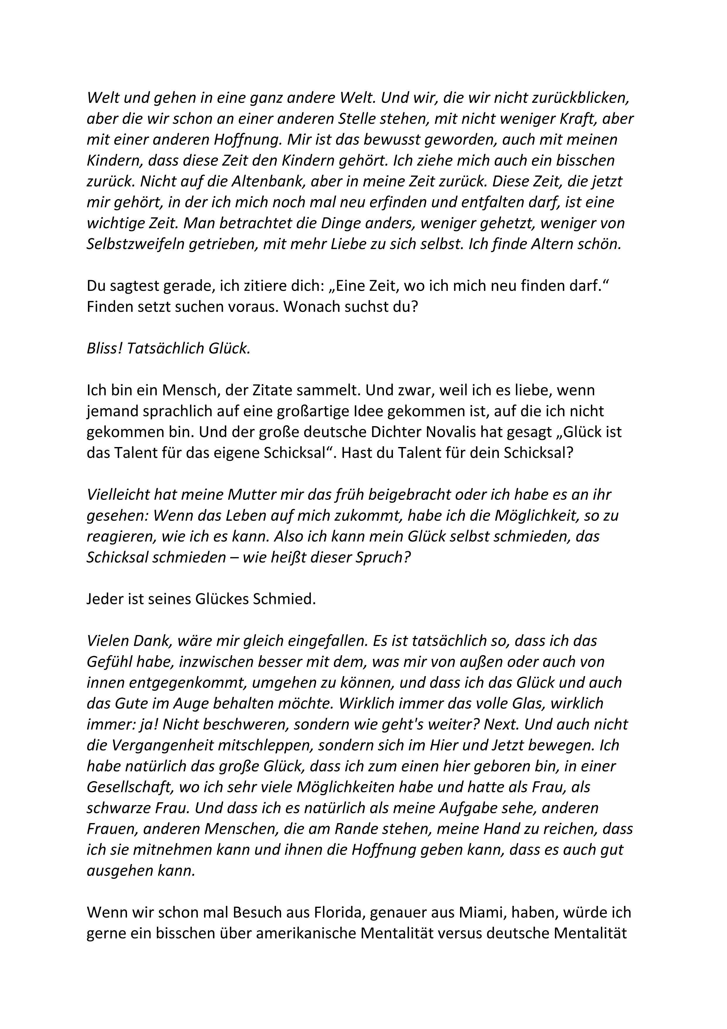 Beispielinhalt (Bild) Zehn Frauen