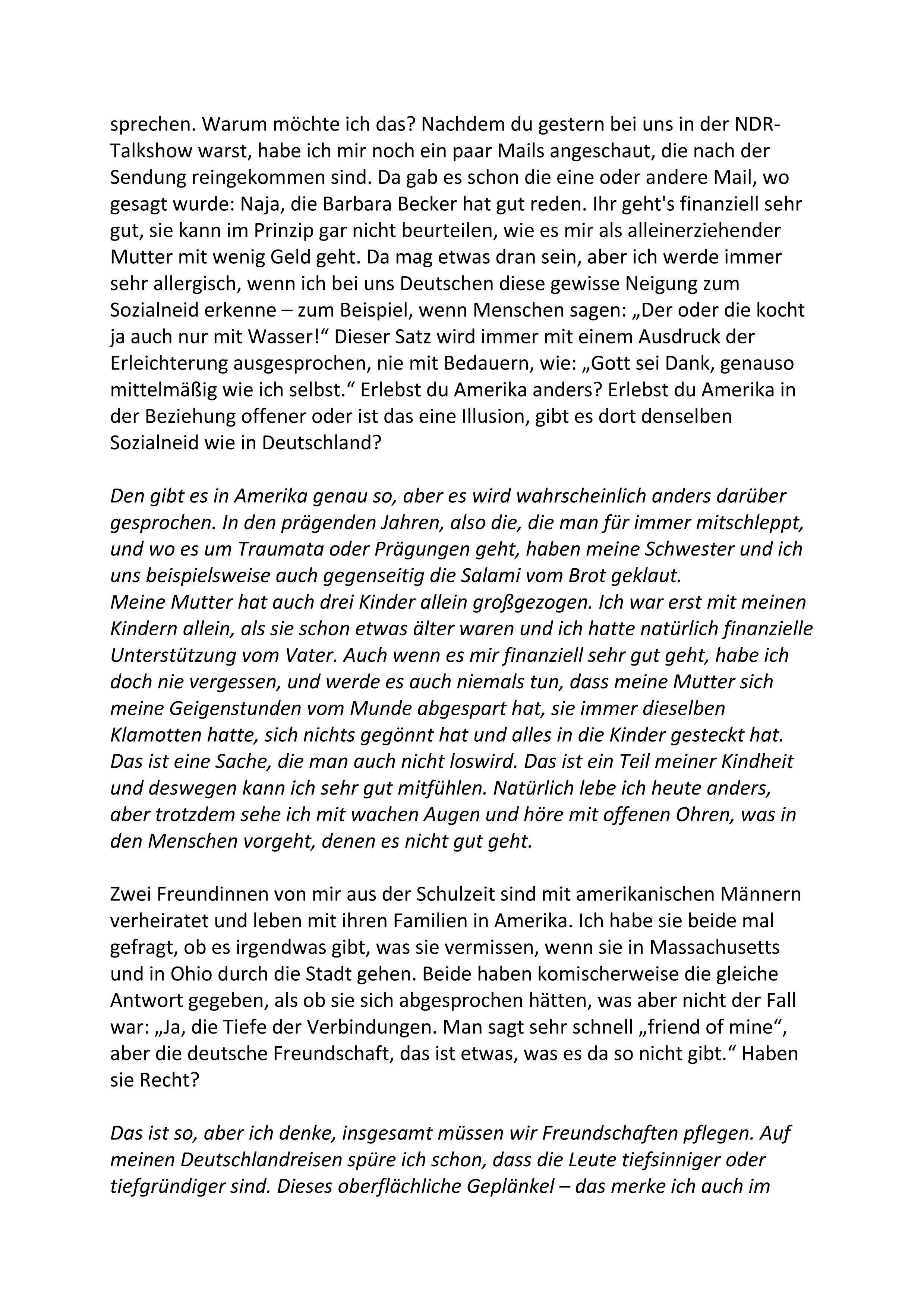 Beispielinhalt (Bild) Zehn Frauen