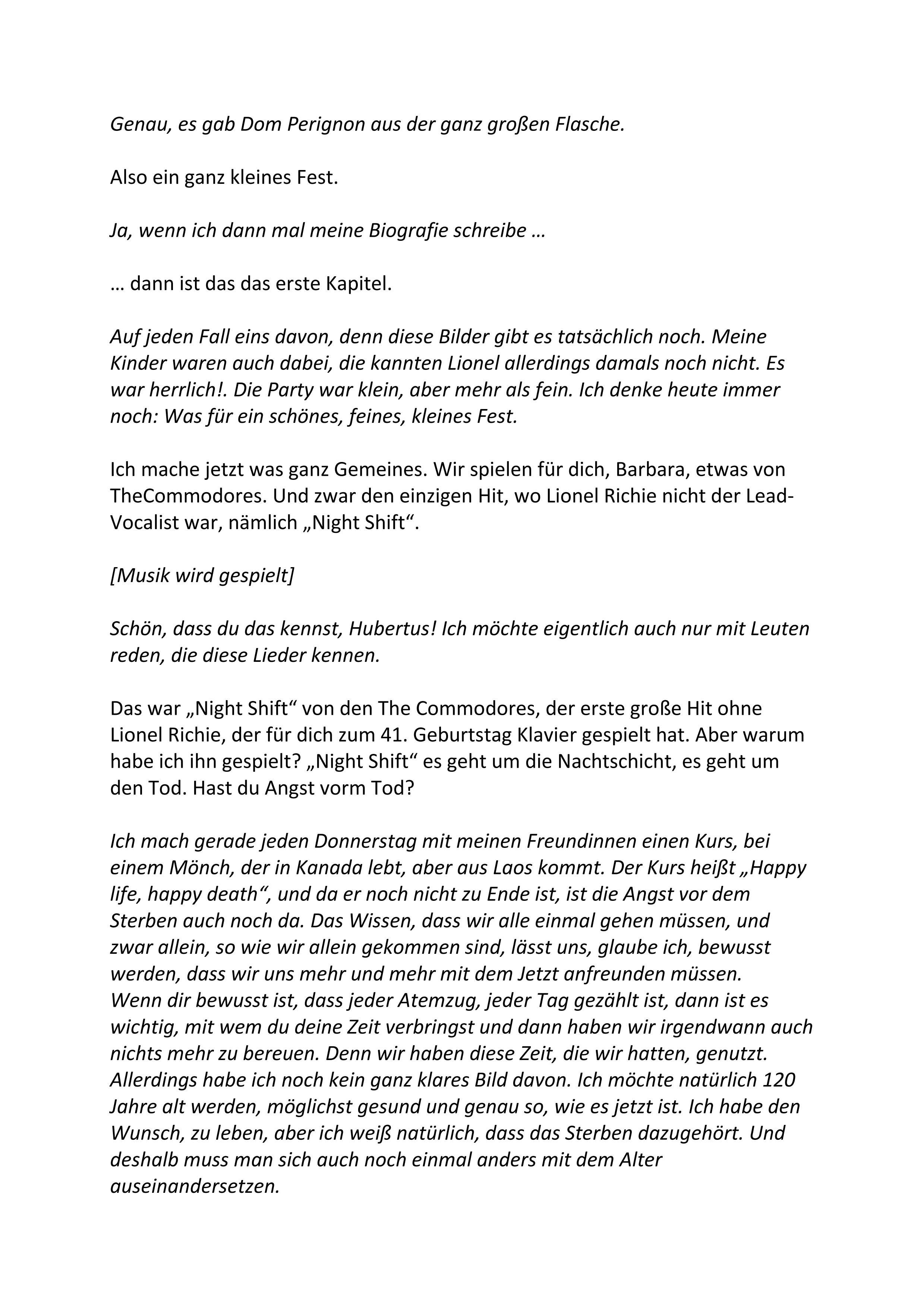 Beispielinhalt (Bild) Zehn Frauen