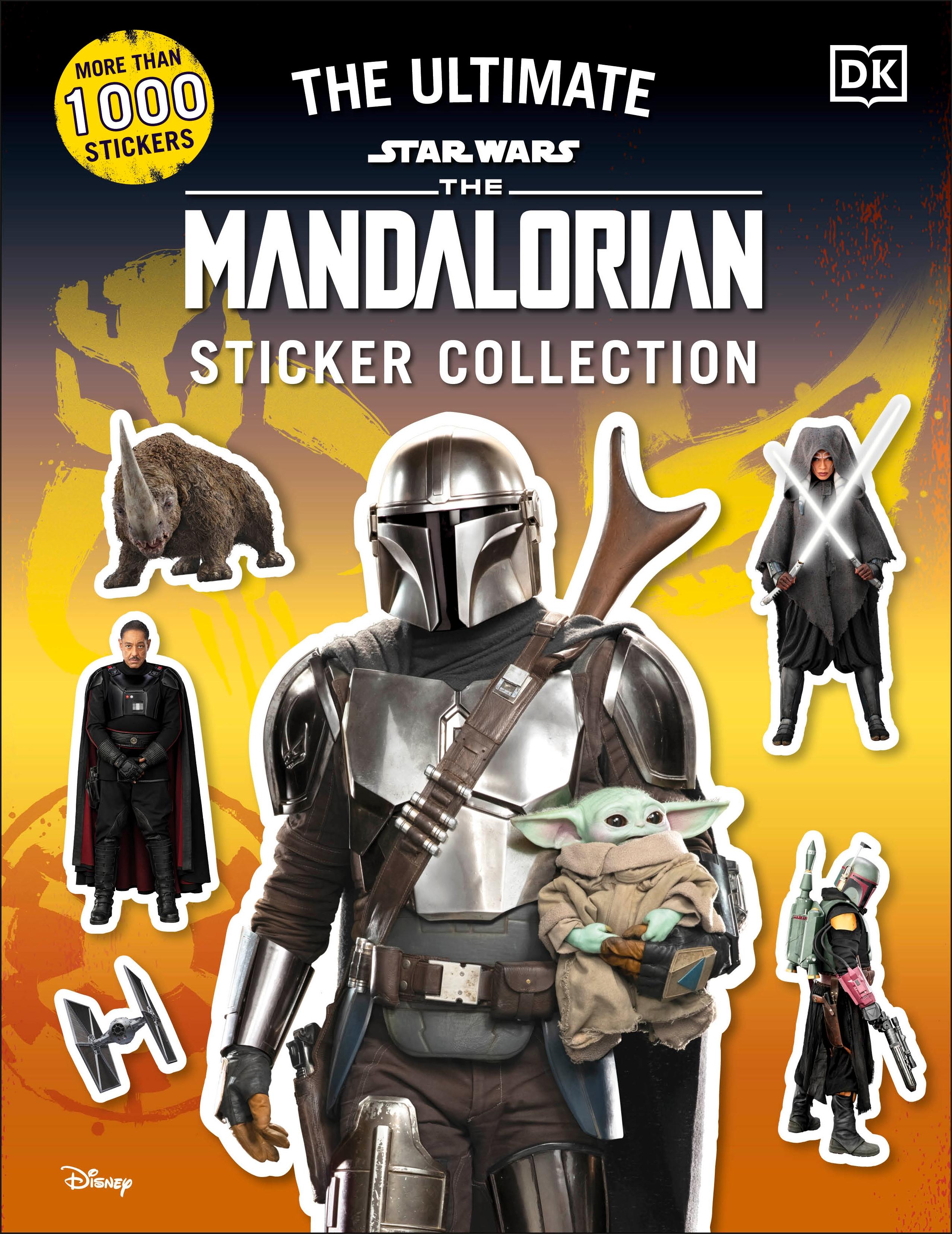 Vorderes Coverbild Star Wars The Mandalorian Ultimate Sticker Collection