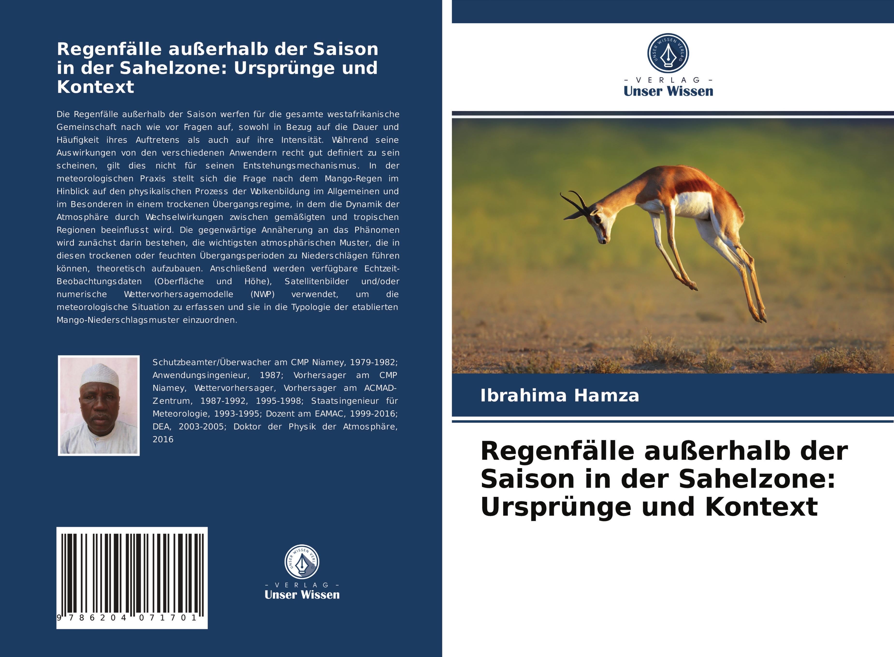 Vorderes Coverbild Regenfälle außerhalb der Saison in der Sahelzone: Ursprünge und Kontext