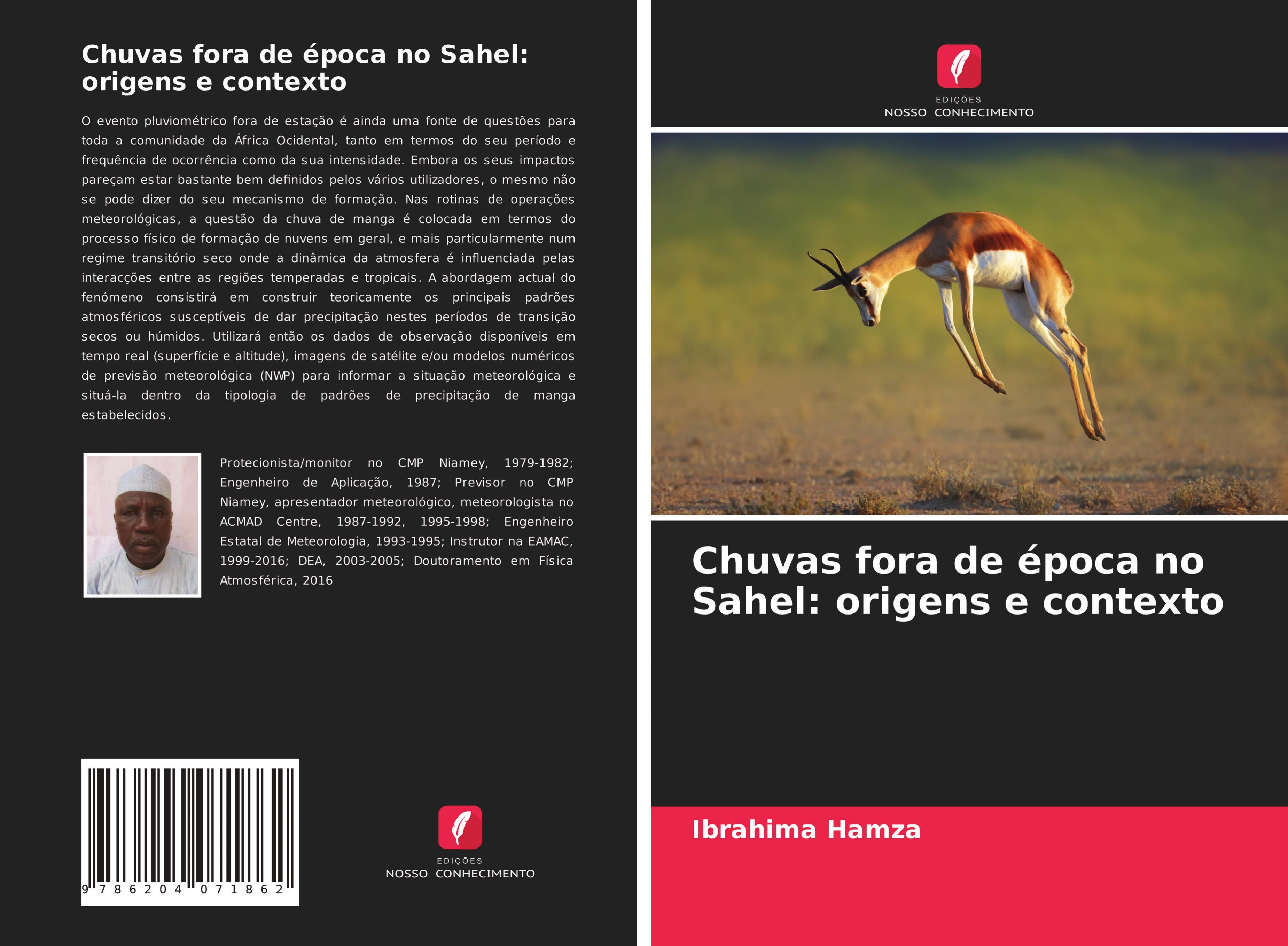 Vorderes Coverbild Chuvas fora de época no Sahel: origens e contexto