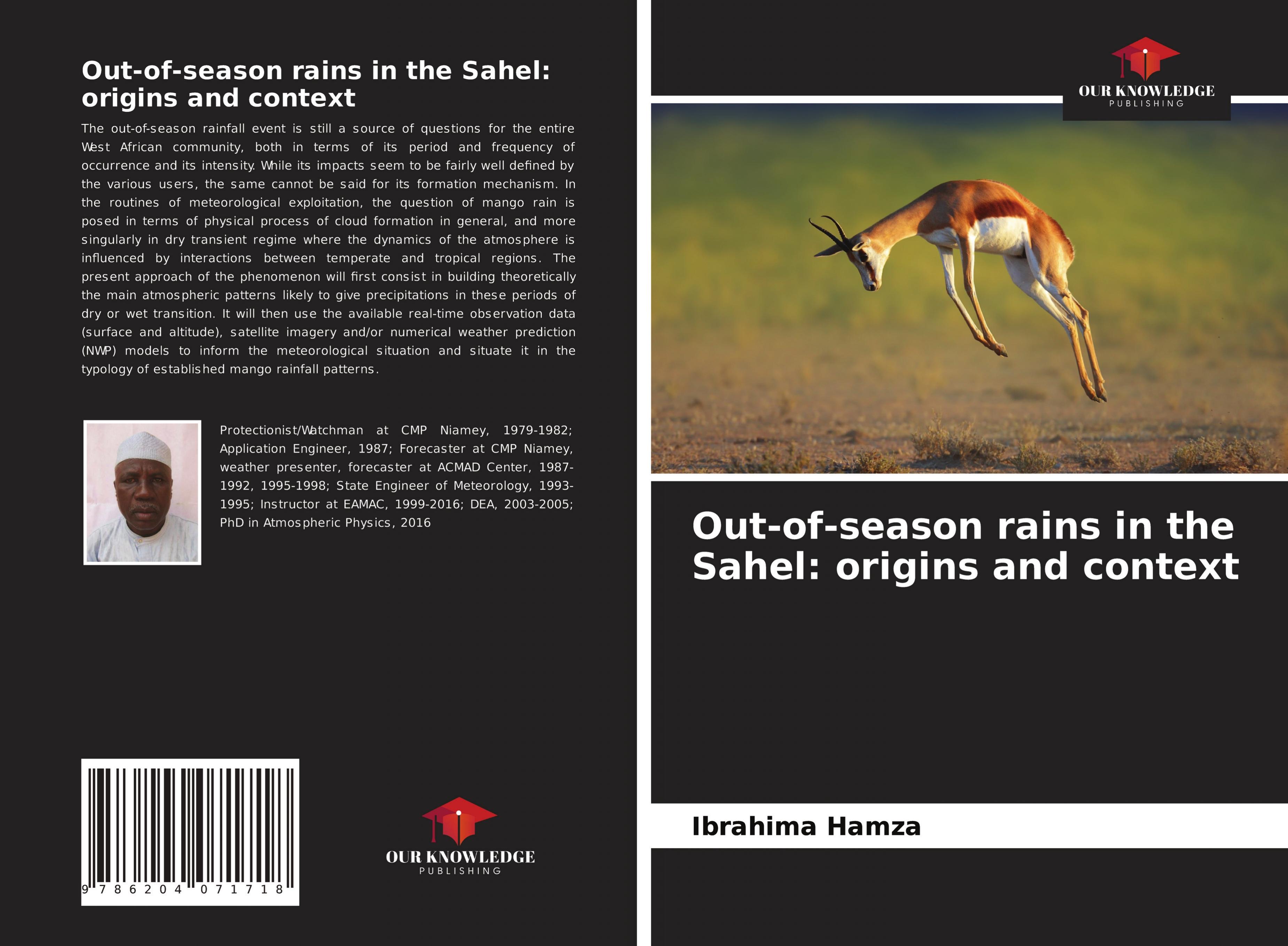 Vorderes Coverbild Out-of-season rains in the Sahel: origins and context