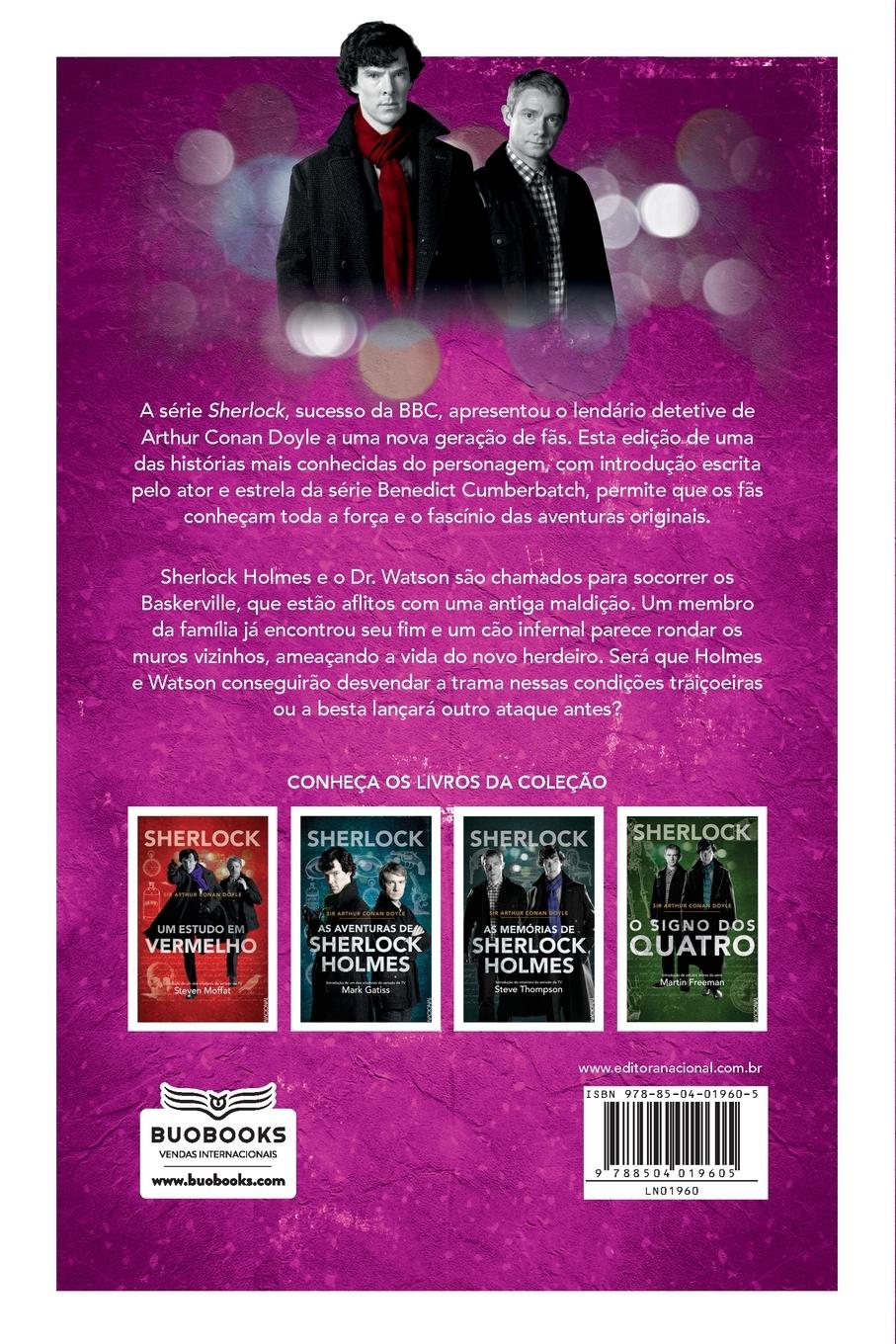 Rückseitencover Sherlock - O cão dos Baskerville