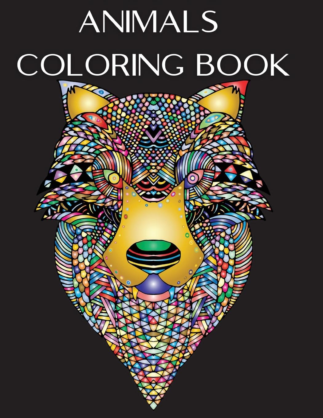 Vorderes Coverbild ANIMALS COLORING BOOK