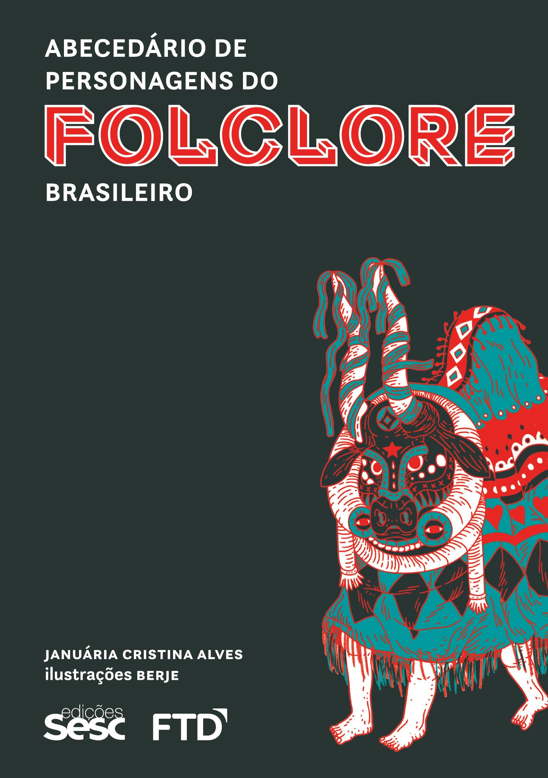 Vorderes Coverbild Abecedário de personagens do Folclore Brasileiro