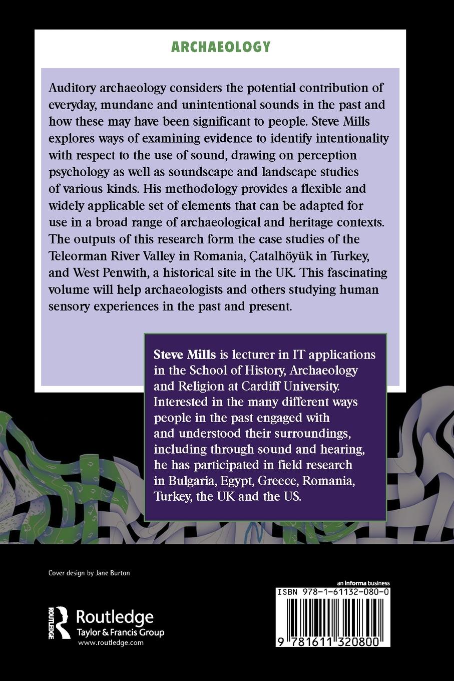 Rückseitencover Auditory Archaeology