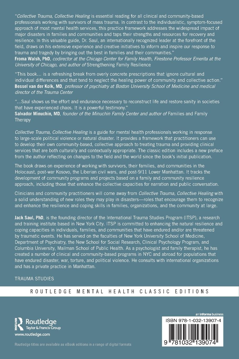 Rückseitencover Collective Trauma, Collective Healing