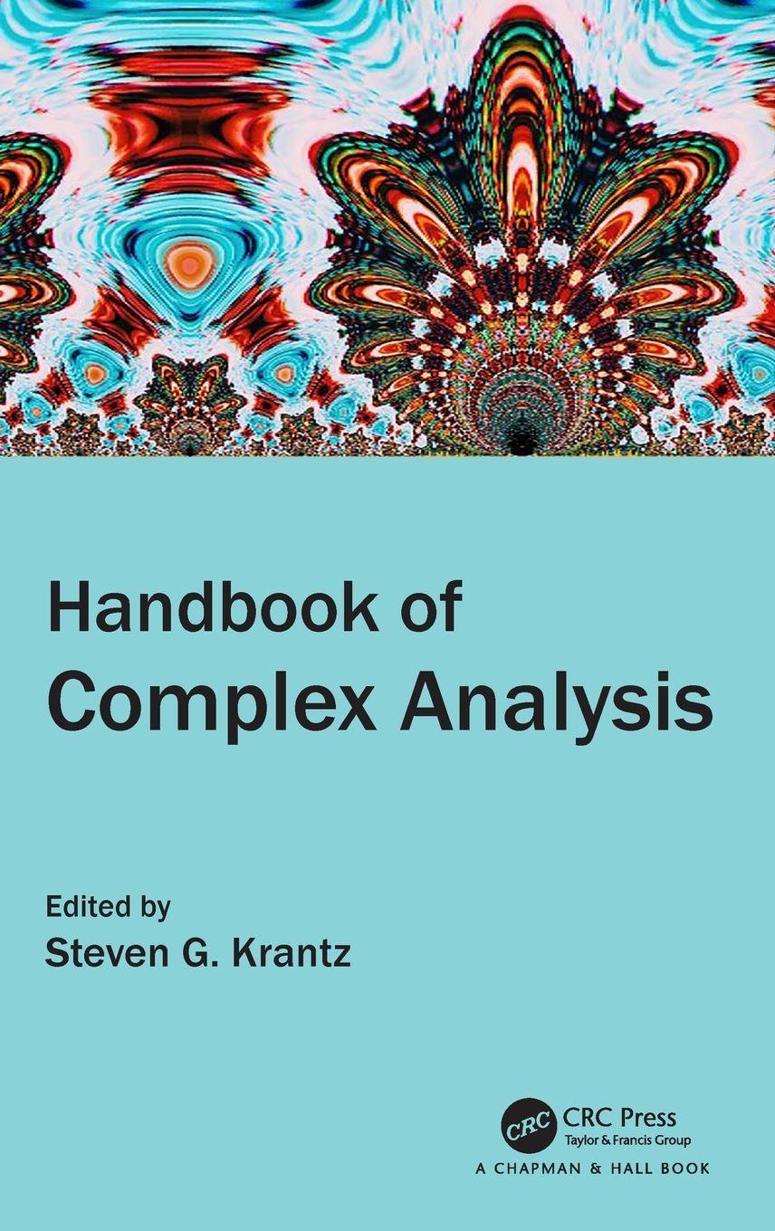 Vorderes Coverbild Handbook of Complex Analysis
