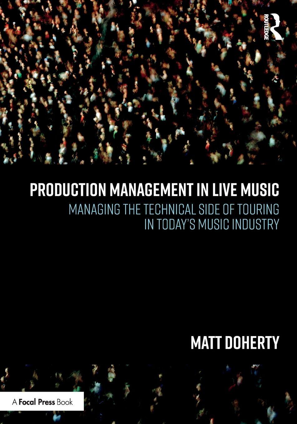 Vorderes Coverbild Production Management in Live Music