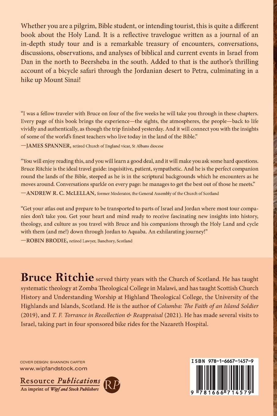 Rückseitencover Five Weeks in the Land