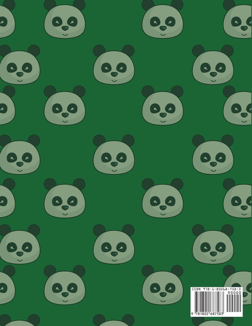 Rückseitencover Lovely Panda to color