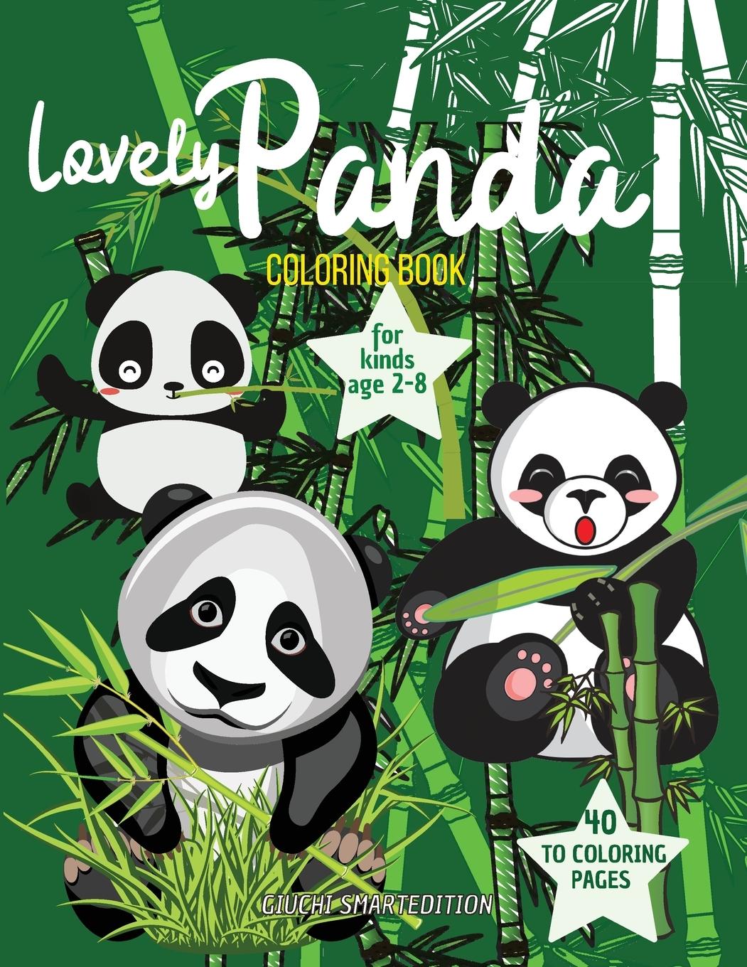 Vorderes Coverbild Lovely Panda to color