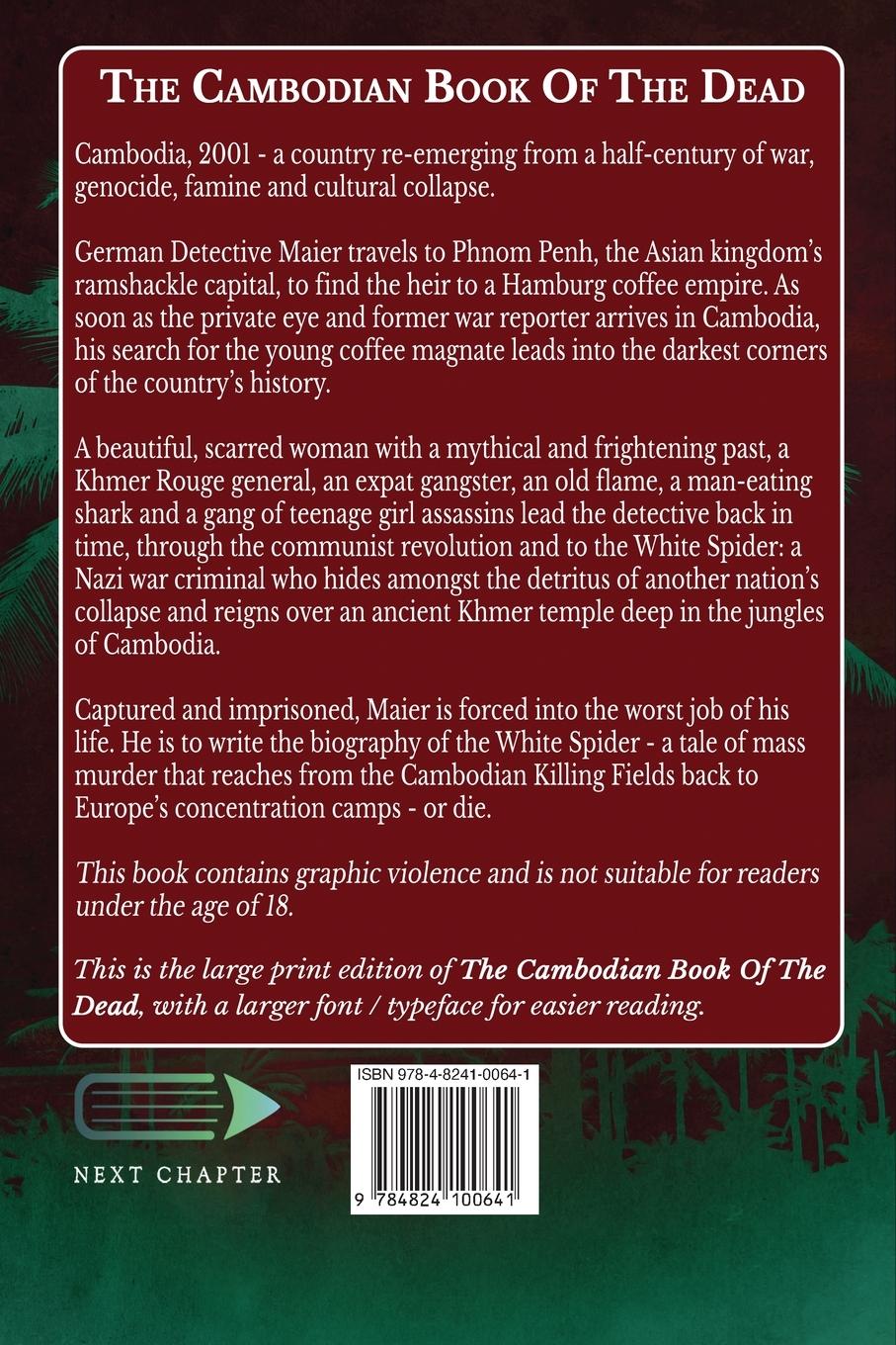 Rückseitencover The Cambodian Book Of The Dead