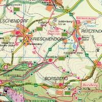 Beispielinhalt (Bild) Schönfelder Hochland zwischen Dresden und Stolpen 1 : 25 000