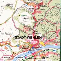 Beispielinhalt (Bild) Malerweg - Sächsische Schweiz 1 : 30 000