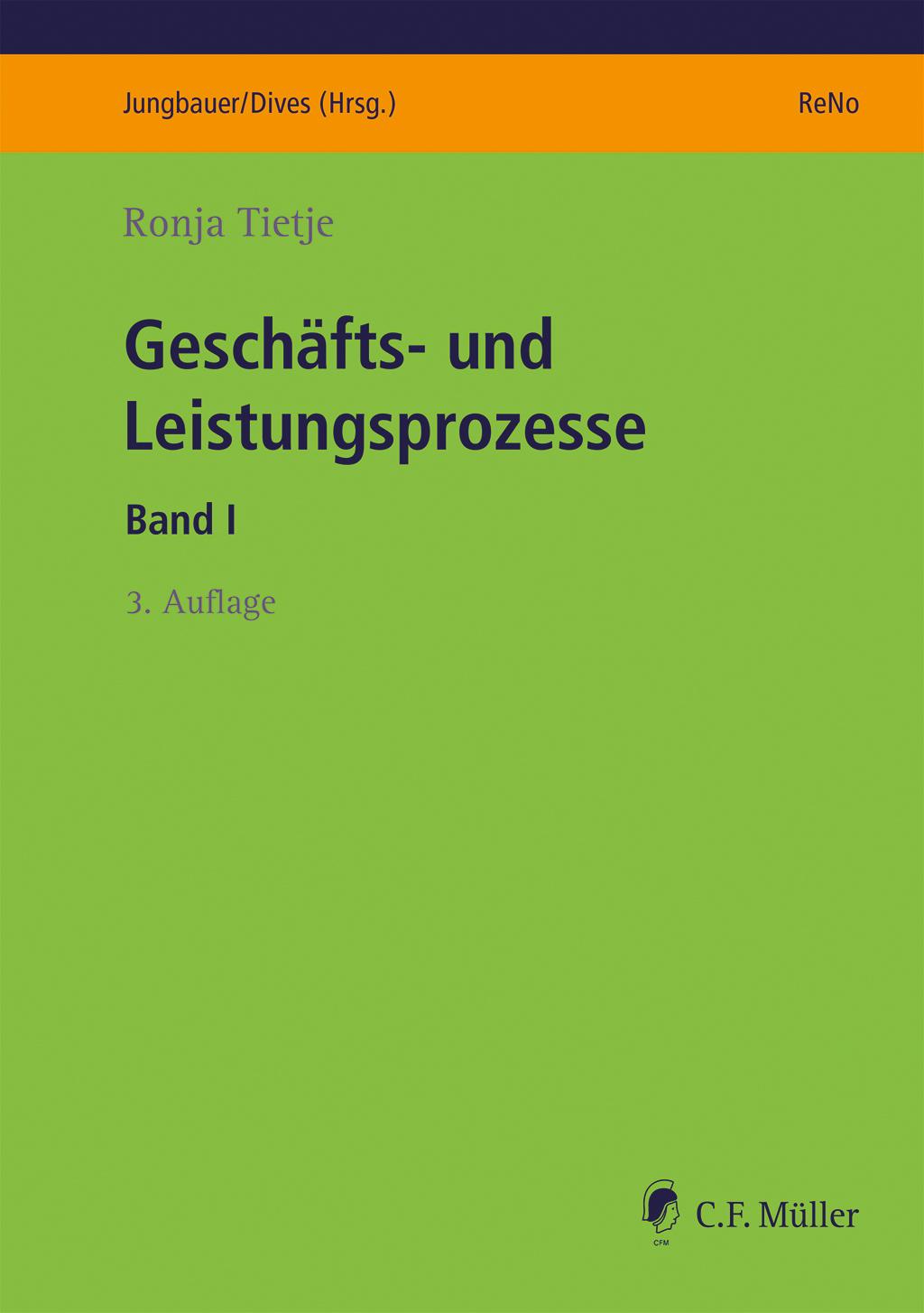 Vorderes Coverbild Geschäfts- und Leistungsprozesse I