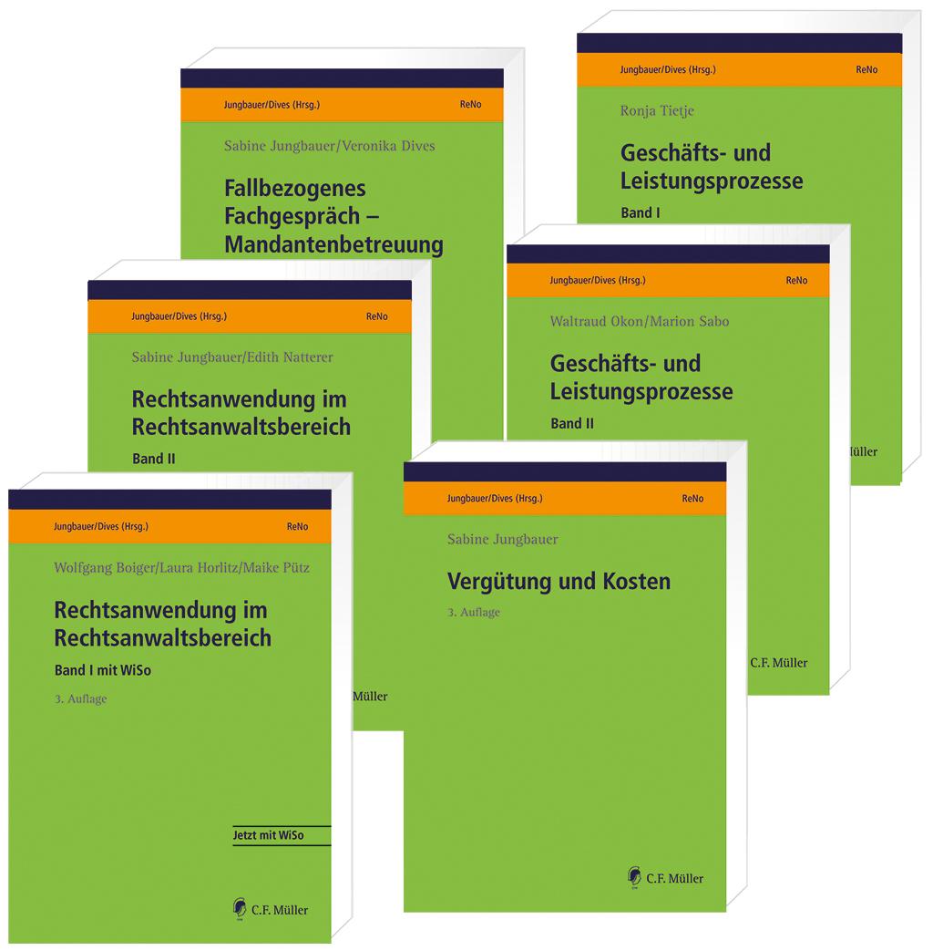 Vorderes Coverbild ReNo Prüfungsvorbereitung. 6 Bände, Ausgabe 2022