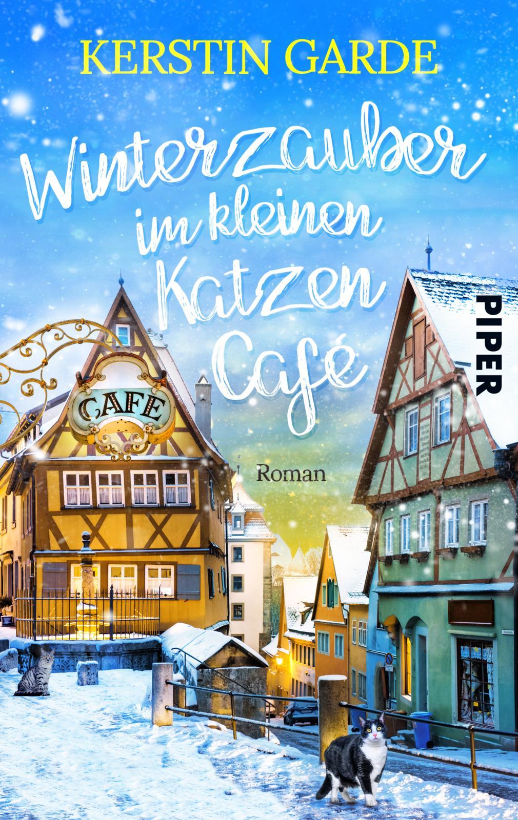 Vorderes Coverbild Winterzauber im kleinen Katzen-Café