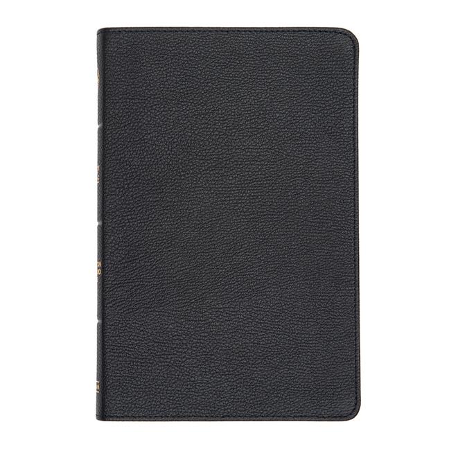 Vorderes Coverbild CSB Thinline Bible, Black Genuine Leather