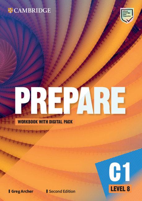 Vorderes Coverbild Prepare Level 8 Workbook with Digital Pack