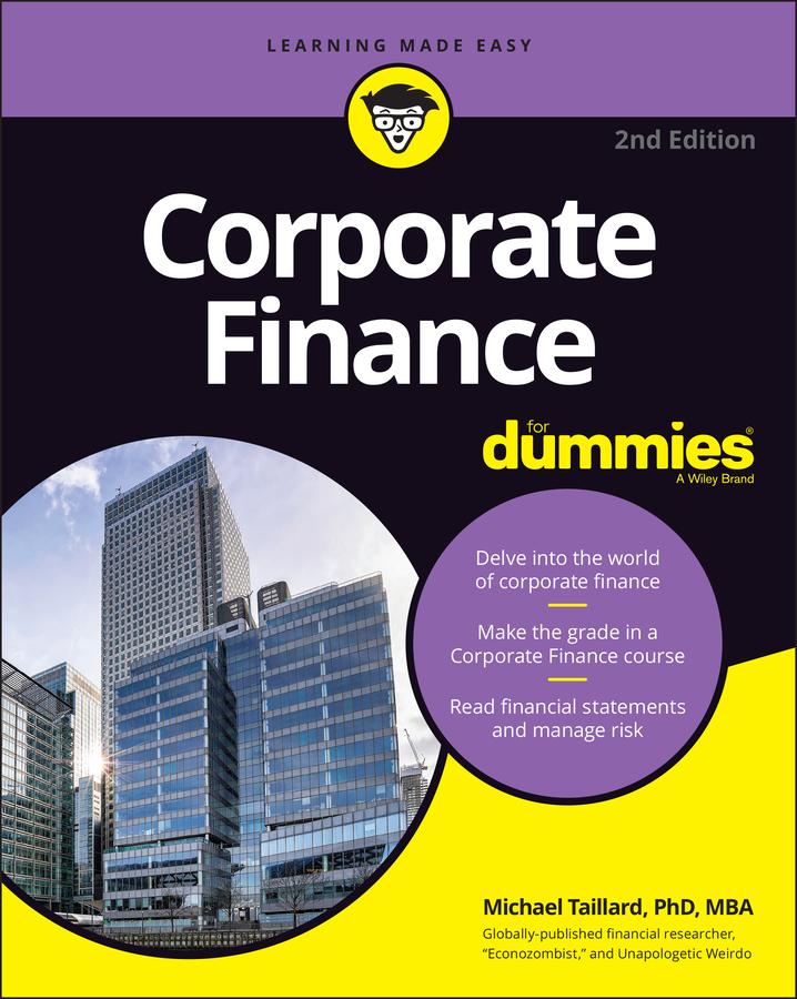Vorderes Coverbild Corporate Finance for Dummies