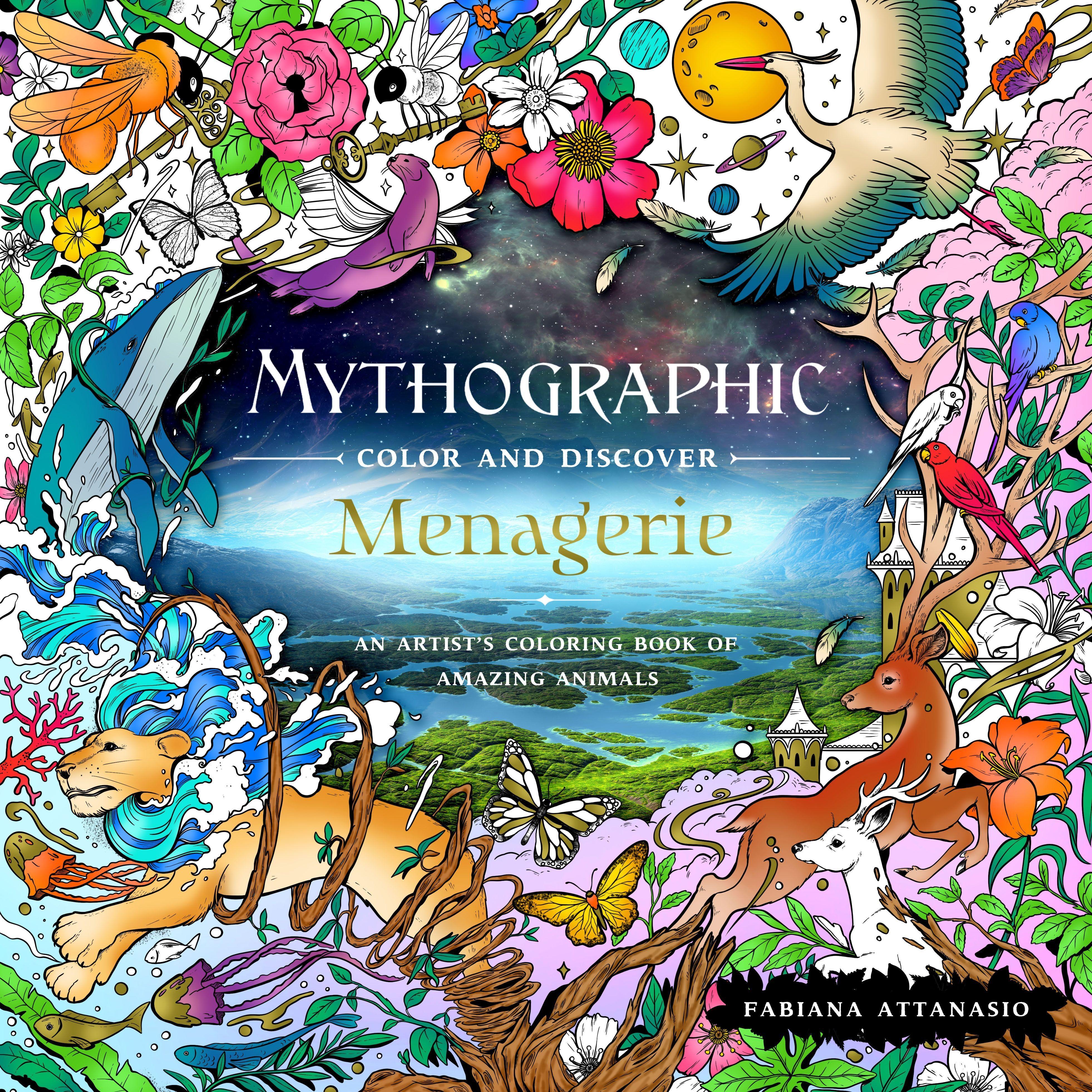 Vorderes Coverbild Mythographic Color and Discover: Menagerie
