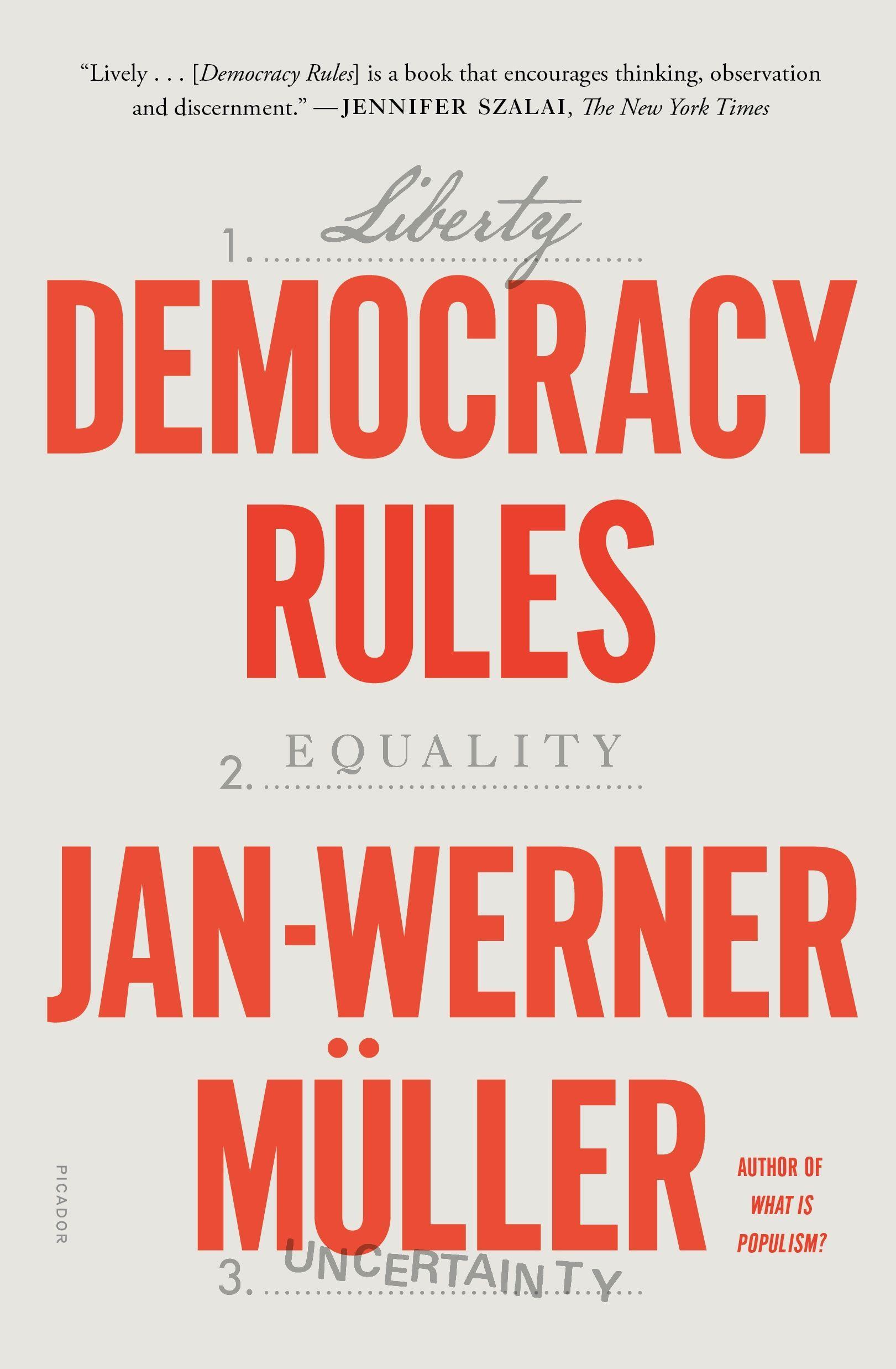 Vorderes Coverbild Democracy Rules