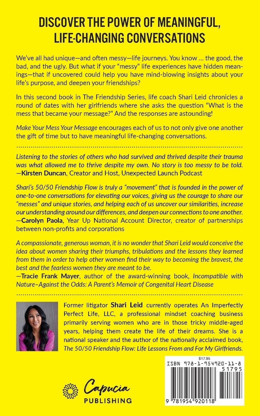 Rückseitencover Make Your Mess Your Message