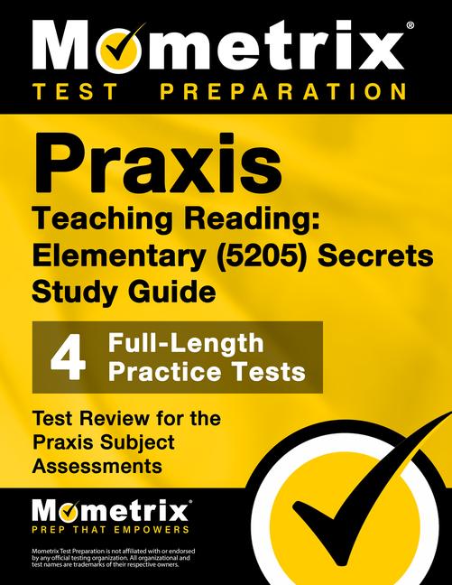 Vorderes Coverbild Praxis Teaching Reading - Elementary (5205) Secrets Study Guide
