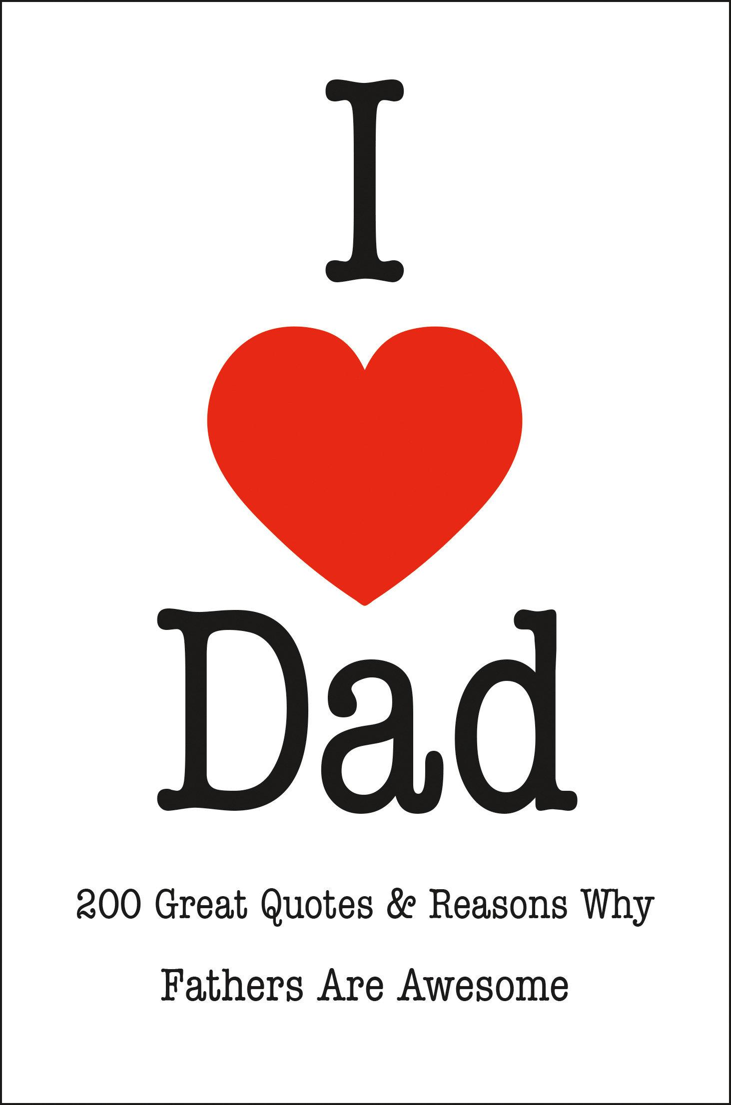 Vorderes Coverbild I Love Dad