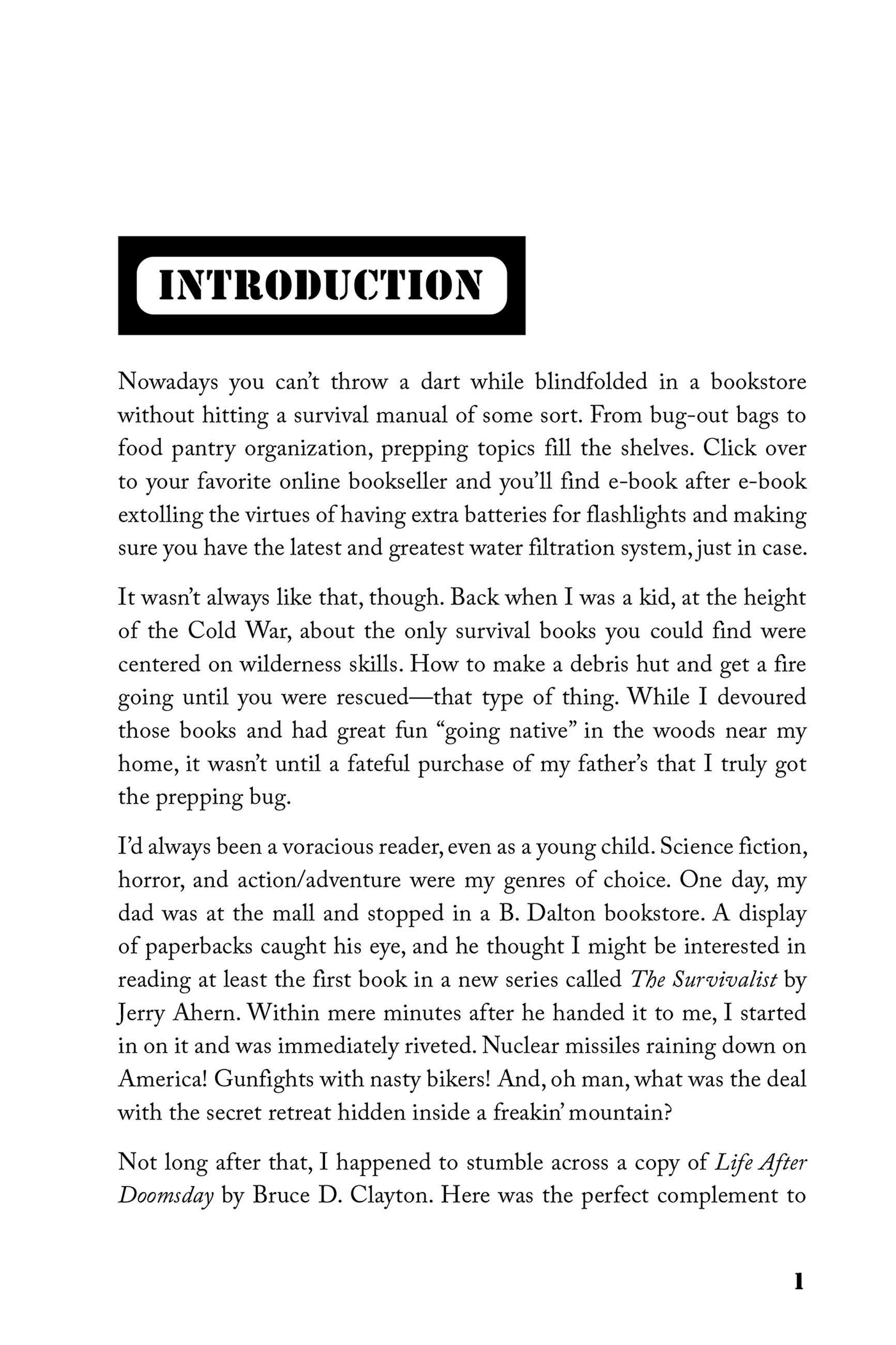 Beispielinhalt (Bild) Prepper's Long-Term Survival Guide