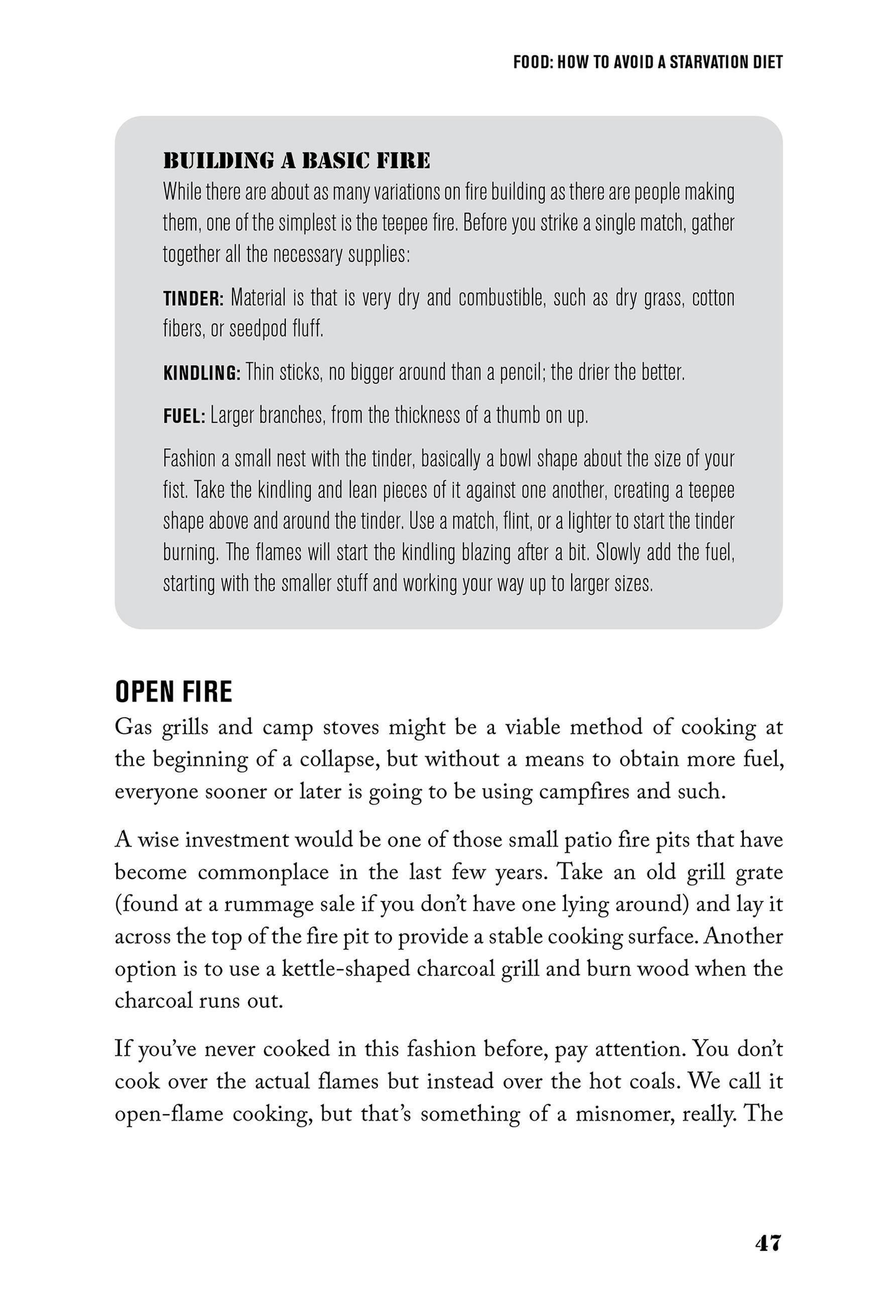 Beispielinhalt (Bild) Prepper's Long-Term Survival Guide