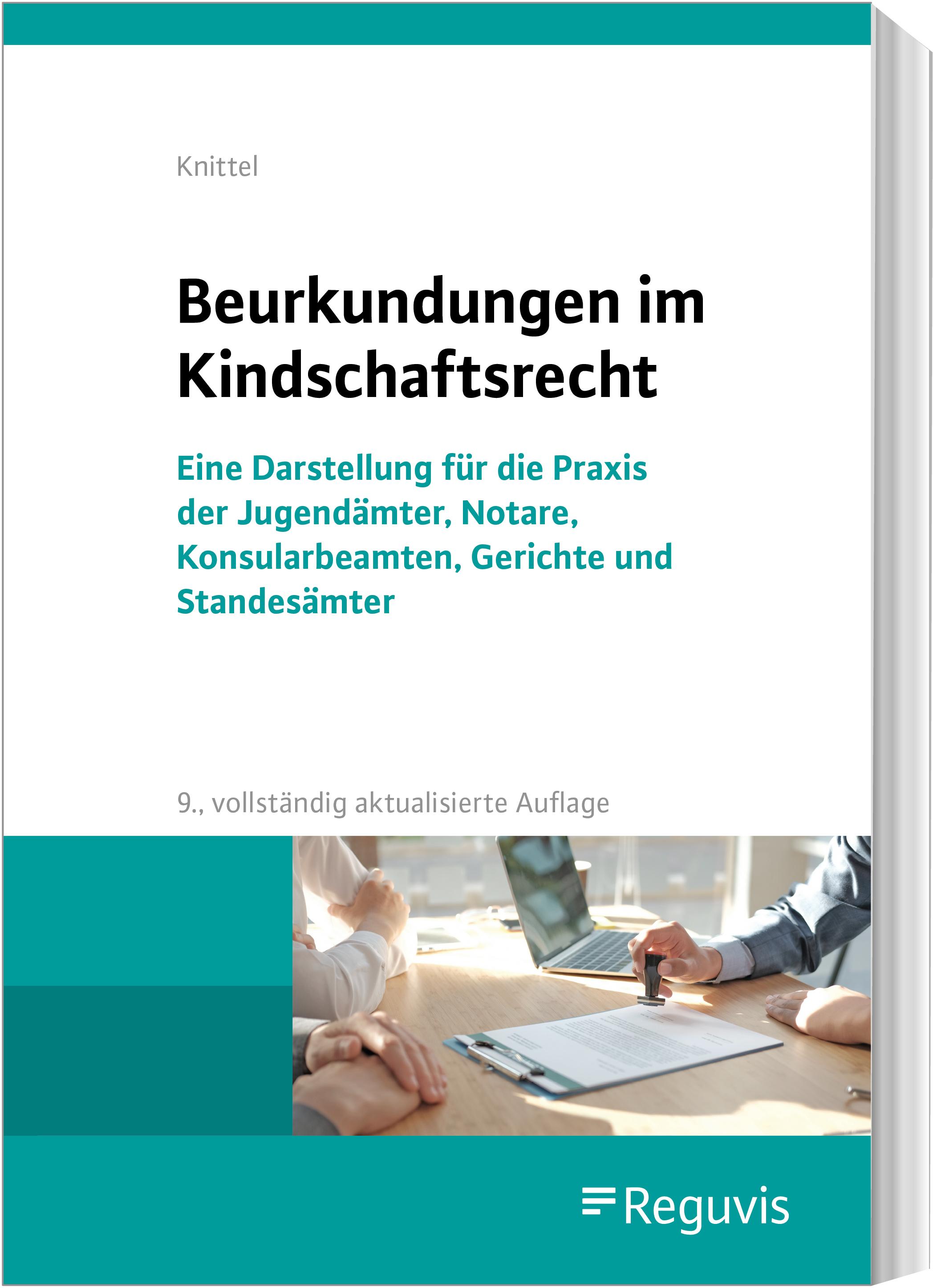 Vorderes Coverbild Beurkundungen im Kindschaftsrecht