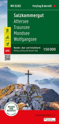 Vorderes Coverbild Salzkammergut, Wander-, Rad- und Freizeitkarte 1:50.000, freytag & berndt, WK 0282