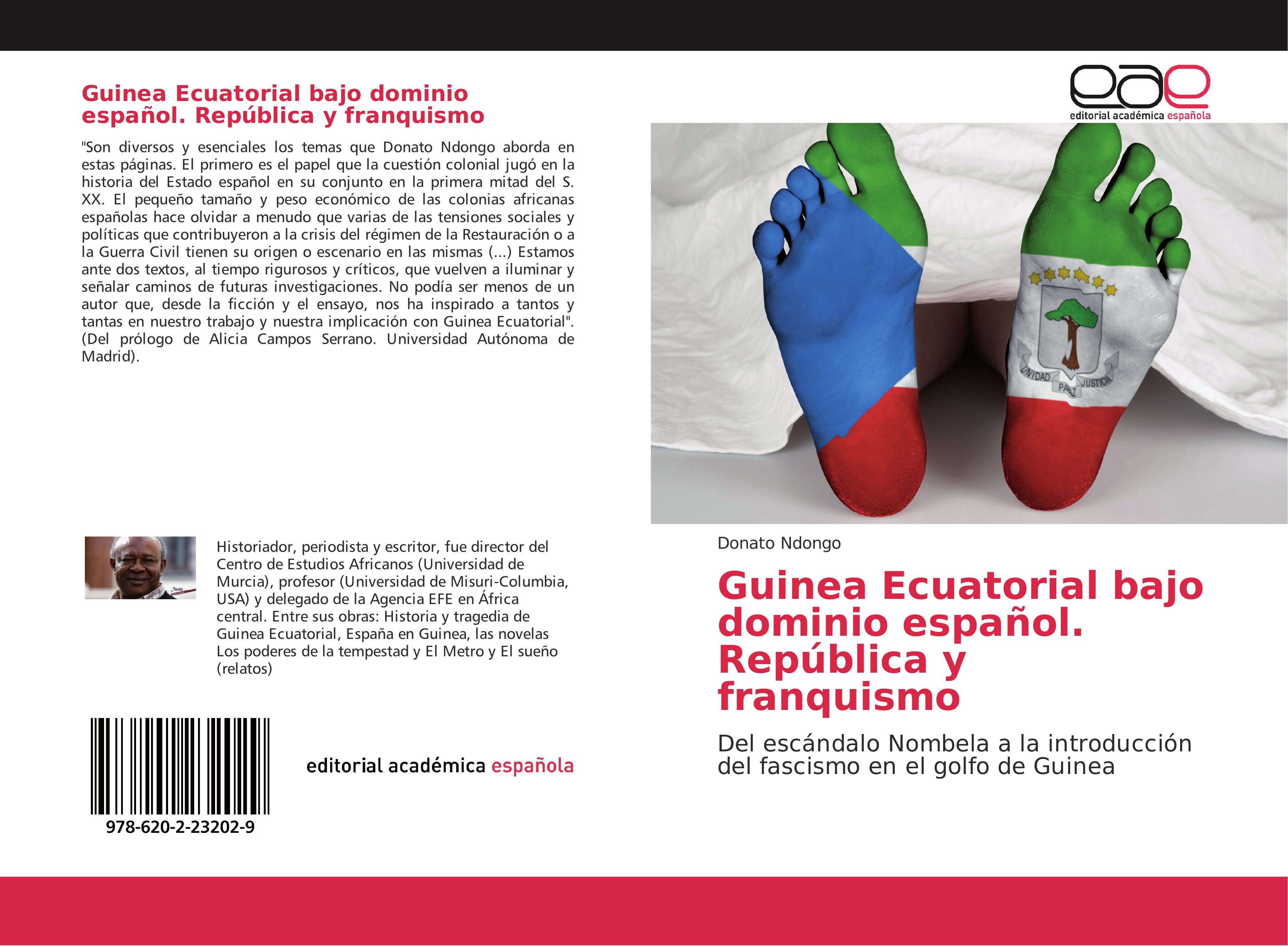 Vorderes Coverbild Guinea Ecuatorial bajo dominio español. República y franquismo