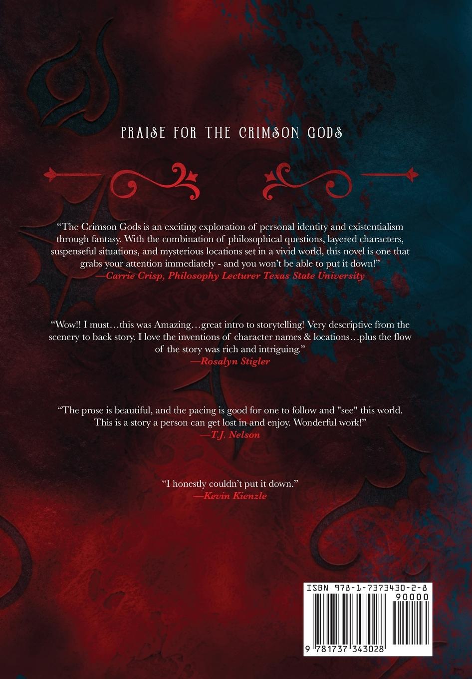 Rückseitencover The Crimson Gods